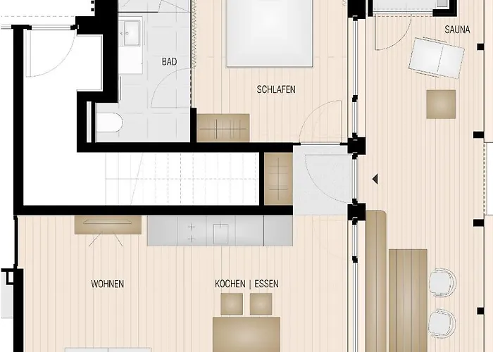 Tinn Naturchalet Appartement *